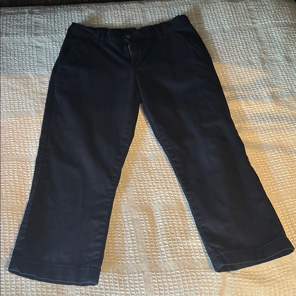 Women's Dark Navy Wide-Leg Jeans